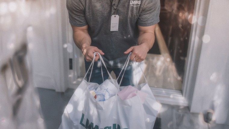 Lucid Realism Square hero image showing a friendly delivery dr 0