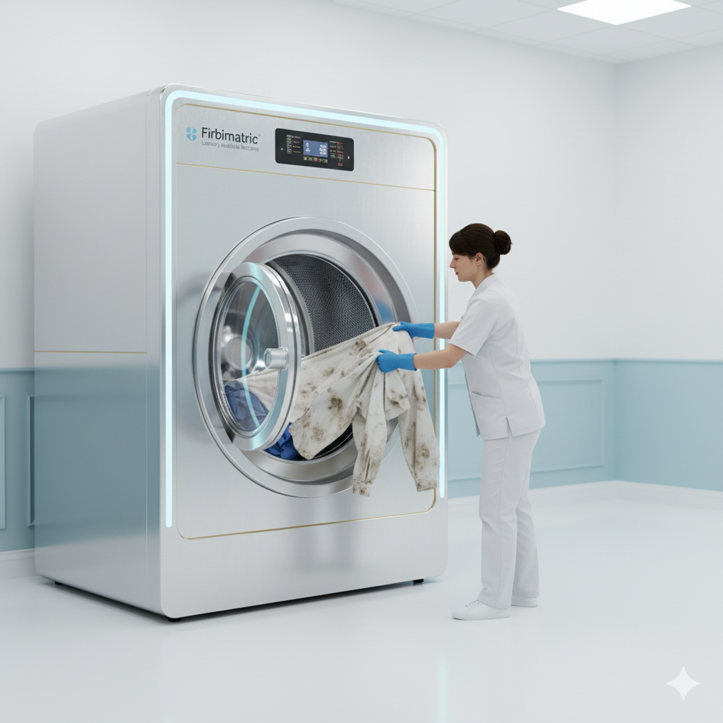 Cleaning program matched to fabric